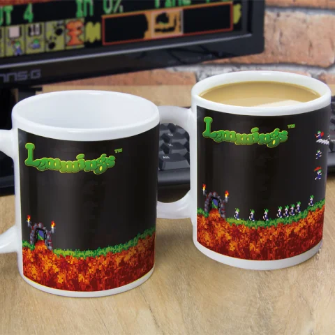 Produktbild zu Lemmings - Tasse mit Thermoeffekt - Characters