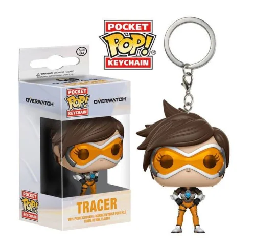 Produktbild zu Overwatch - Pocket POP! Vinyl Schl&uuml;sselanh&auml;nger - Tracer