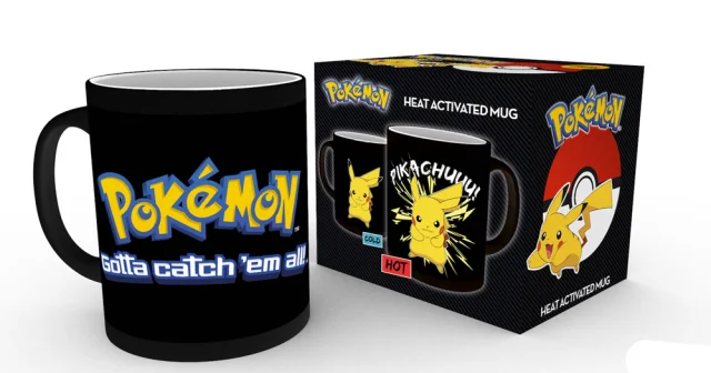 Produktbild zu Pok&eacute;mon - Tasse mit Thermoeffekt - Pikachuuu!