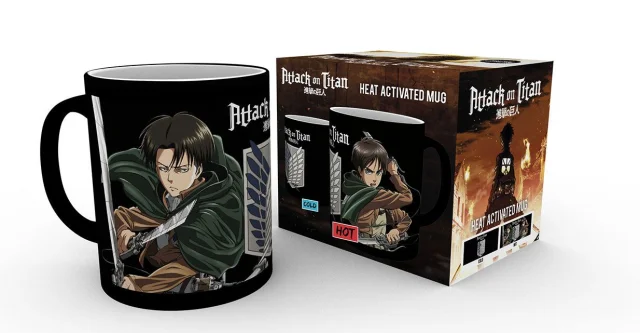 Produktbild zu Attack on Titan - Tasse mit Thermoeffekt - Scouts
