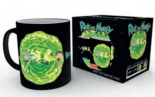 Produktbild zu Rick and Morty - Tasse mit Thermoeffekt - Portal