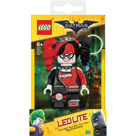 Produktbild zu The LEGO Batman Movie - Schl&uuml;sselanh&auml;nger - Harley Quinn (Mini-Taschenlampe)