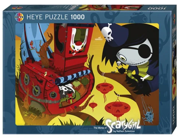 Produktbild zu Scarygirl - Puzzle - Treehouse