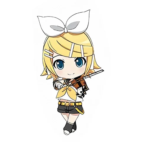 Produktbild zu Character Vocal Series - Nendoroid Plus: Band together - Rin Kagamine