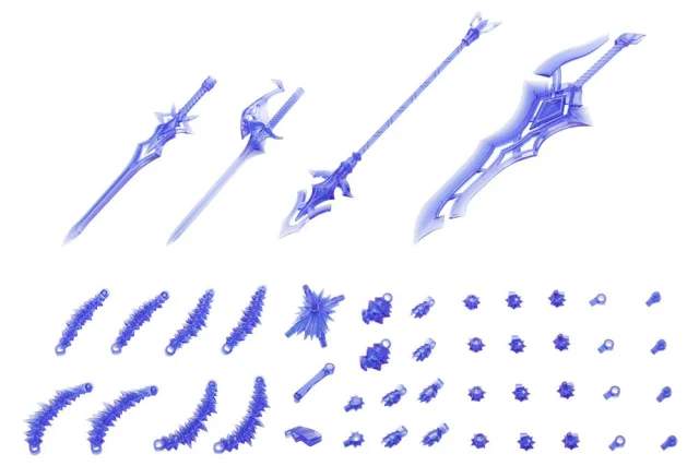 Produktbild zu M.S.G - Plastic Model Kit Zubeh&ouml;r - Heavy Weapon Unit38 Holonic Arms