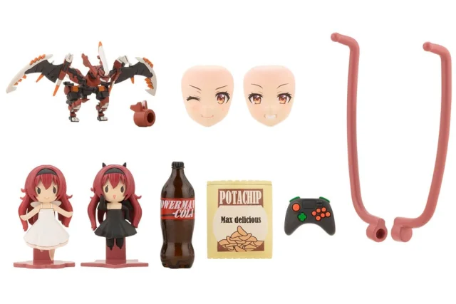 Produktbild zu SOUSAI SHOJO TEIEN - Plastic Model Kit Zubeh&ouml;r - After School Angel & Devil's Temptation Set