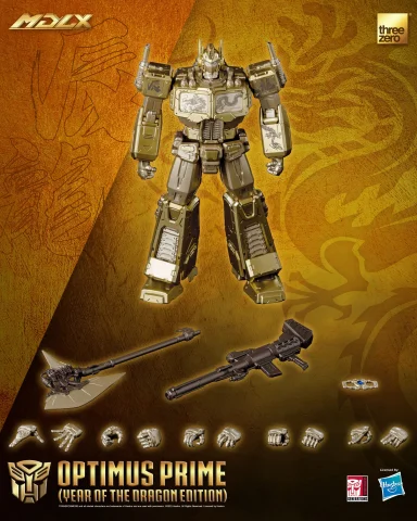 Produktbild zu Transformers - MDLX - Optimus Prime (Year of the Dragon Edition)
