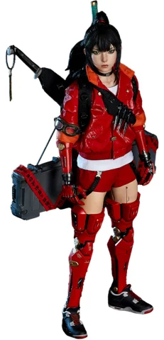 Produktbild zu ShumiRai - Scale Action Figure - Hikaru the Bounty Hunter (Deluxe Edition)