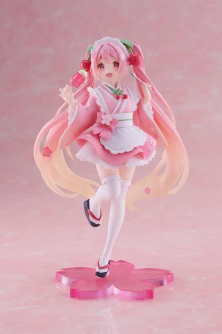 Produktbild zu Character Vocal Series - Coreful Figure - Miku Hatsune (Sakura Miku Japanese Cafe Ver.)