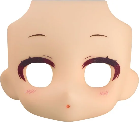 Produktbild zu Nendoroid Doll - Zubeh&ouml;r - Face Plate Narrowed Eyes: With Makeup (Almond Milk)