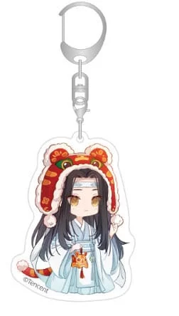 Produktbild zu Grandmaster of Demonic Cultivation - Schl&uuml;sselanh&auml;nger - Lan Wangji (Chibi Style)