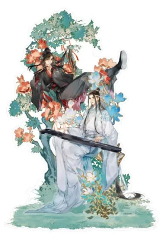Produktbild zu Grandmaster of Demonic Cultivation - Acrylic Stand - Wei Wuxian & Lan Wangji (Lin Lu Wen Ge Ver.)