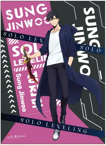 Produktbild zu Solo Leveling - Wallscroll - Sung Jinwoo S-Rank #1