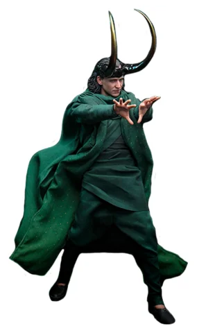 Produktbild zu Marvel - Scale Action Figure - God Loki