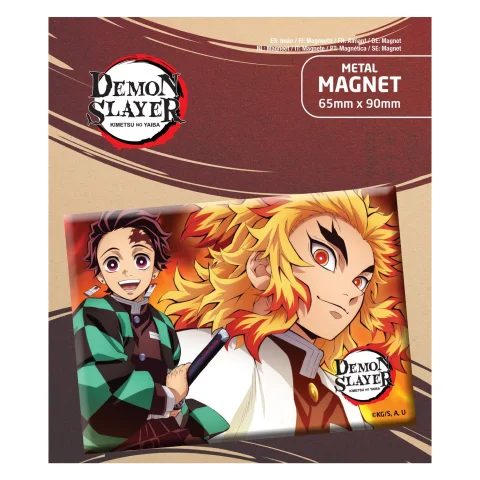 Produktbild zu Demon Slayer - Magnet - Tanjirō Kamado & Kyōjurō Rengoku