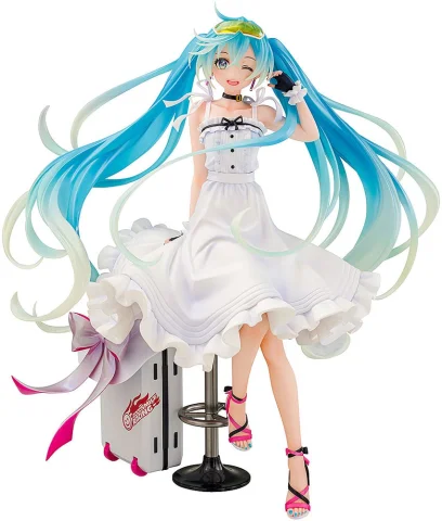Produktbild zu Character Vocal Series - Scale Figure - Miku Hatsune (Racing Miku 2021: Vacation Style Ver.)