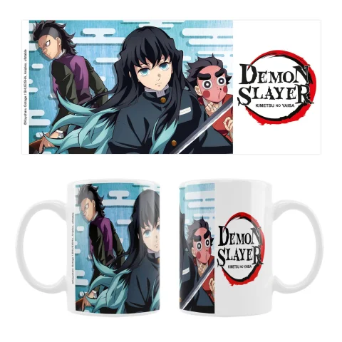 Produktbild zu Demon Slayer - Tasse - Gen'ya, Muichiro & Tanjirō