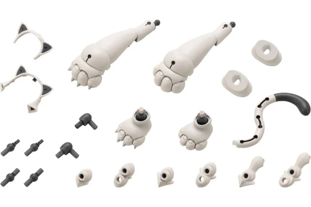 Produktbild zu M.S.G - Plastic Model Kit Zubeh&ouml;r - Heavy Weapon Unit39 Cat Armor Unit 01