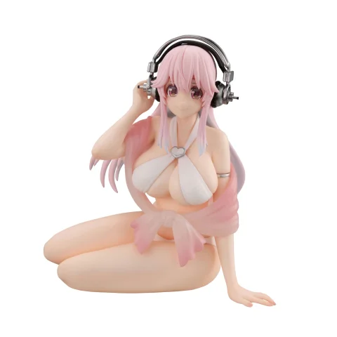 Produktbild zu Super Sonico - Noodle Stopper Figure - Super Sonico (White Bikini ver.)