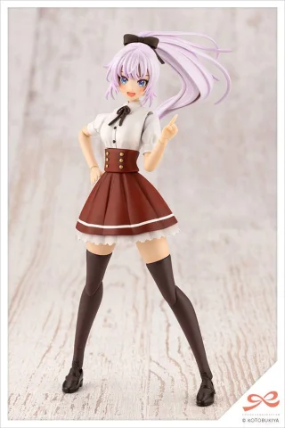 Produktbild zu SOUSAI SHOJO TEIEN - Plastic Model Kit - Ritsuka Saeki (St. Iris Gakuen Girls' High School Summer Clothes) (Dreaming Style -Noble Rose-)