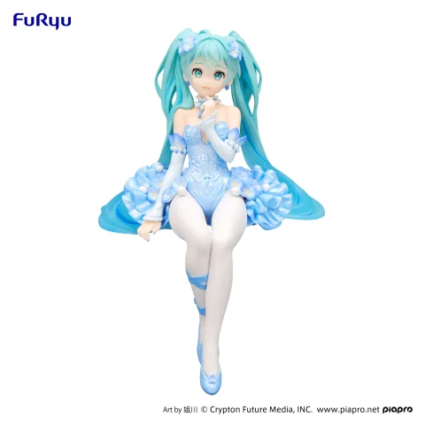 Produktbild zu Character Vocal Series - Noodle Stopper Figure - Miku Hatsune (Flower Fairy Nemophila Pale Blue Color ver.)