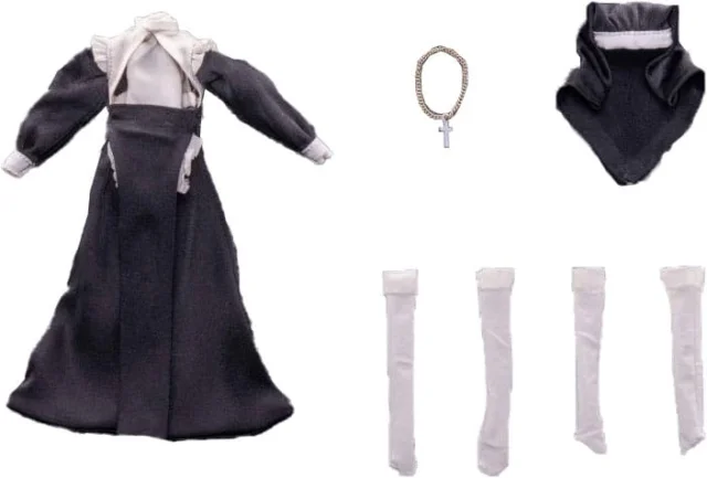 Produktbild zu HASUKI - Pocket Art Zubeh&ouml;r - Nun Outfit Set A