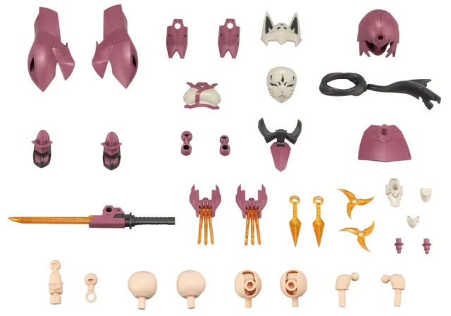 Produktbild zu Megalomaria Unlimited Universe - Plastic Model Kit Zubeh&ouml;r - Metamorphose Unit Exarmor Ninja Fox