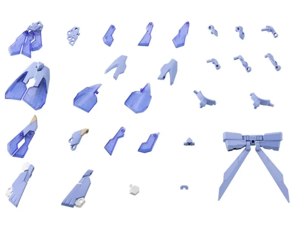 Produktbild zu M.S.G - Plastic Model Kit Zubeh&ouml;r - Mecha Supply33 Armor (Type E Dress Ver., Light Blue)