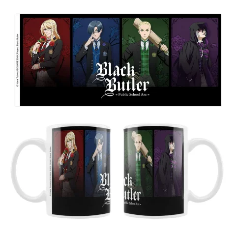 Produktbild zu Black Butler - Tasse - Edgar, Lawrence, Herman & Gregory