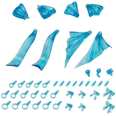 Produktbild zu M.S.G - Plastic Model Kit Zubeh&ouml;r - Dress-Up Cute Ribbon Set (Sky Blue Ver.)