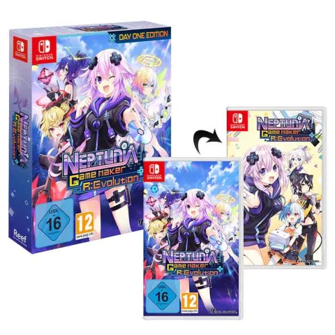 Produktbild zu Neptunia Game Maker R:Evolution (Day One Edition) (Switch)