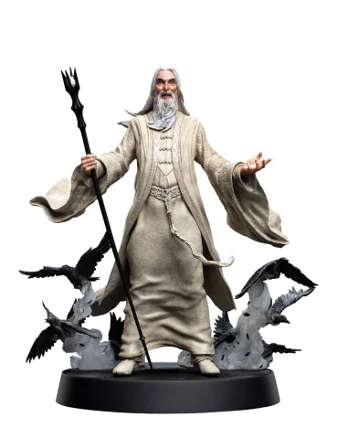 Produktbild zu Herr der Ringe - Non-Scale Figure - Saruman der Wei&szlig;e
