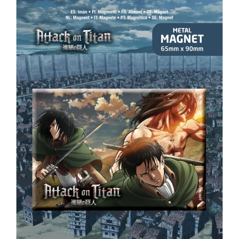 Produktbild zu Attack on Titan - Magnet - Trio