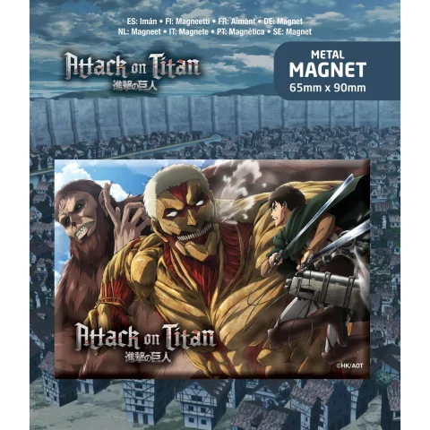 Produktbild zu Attack on Titan - Magnet - Eren Attack