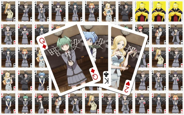 Produktbild zu Assassination Classroom - Spielkarten - Character