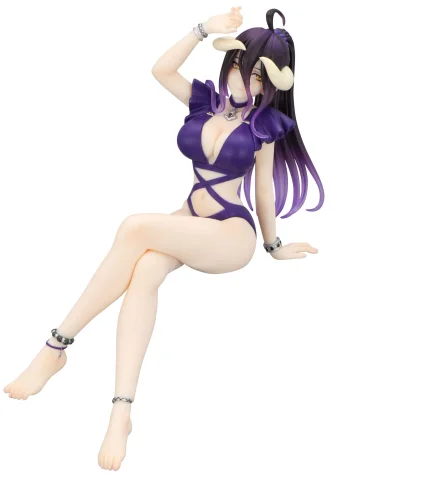 Produktbild zu Overlord - Noodle Stopper Figure - Albedo (Swimsuit Dark Purple Color Ver.)