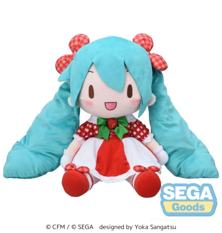 Produktbild zu Character Vocal Series - Pl&uuml;sch - Miku Hatsune (Love and Berry Dress Up and Dance! Lovely Strawberry)