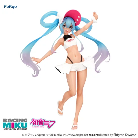 Produktbild zu Character Vocal Series - Trio-Try-iT Figure - Miku Hatsune (Racing Miku 2024 Summer Holiday Ver.)