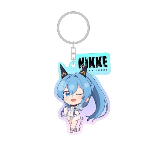 Produktbild zu NIKKE - Acrylic Keychain - Helm (Holographic)