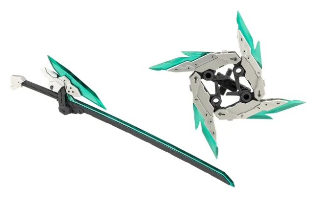 Produktbild zu Megami Device - Plastic Model Kit Zubeh&ouml;r - M.S.G 07 Ninja Blade Kazakiri Gale