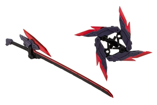 Produktbild zu Megami Device - Plastic Model Kit Zubeh&ouml;r - M.S.G 07 Ninja Blade Kazakiri Dark Blade