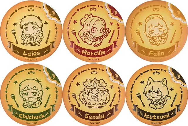 Produktbild zu Delicious in Dungeon - Collectible Pinback Buttons - Cookies