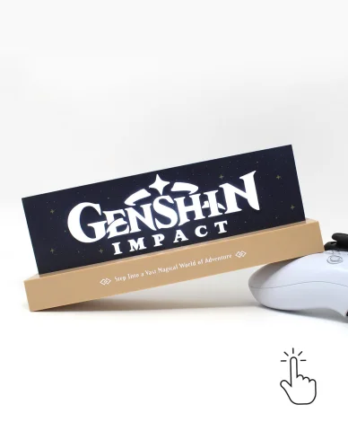 Produktbild zu Genshin Impact - Leuchte - Logo