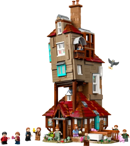 Produktbild zu Harry Potter - LEGO Modellbausatz - Der Fuchsbau (Sammleredition)