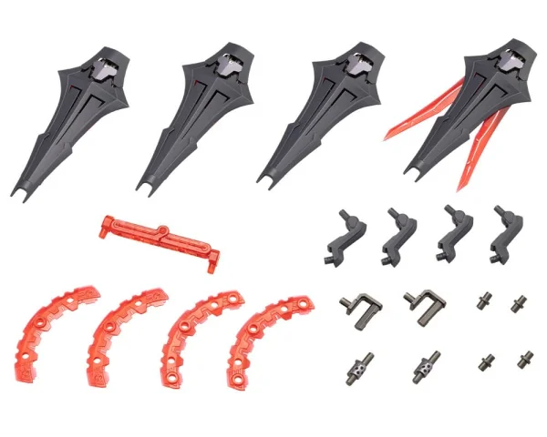 Produktbild zu M.S.G - Plastic Model Kit Zubeh&ouml;r - Heavy Weapon Unit61 Orbit Circle (Black Ver.)
