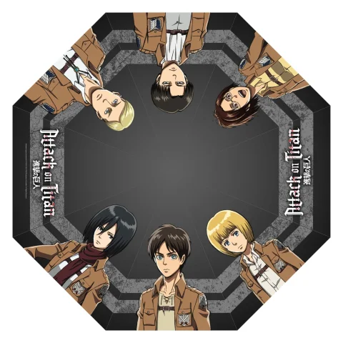 Produktbild zu Attack on Titan - Regenschirm - Characters