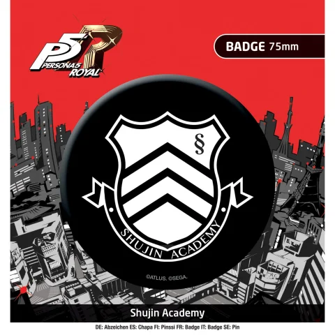 Produktbild zu Persona 5 - Button - Shujin Academy