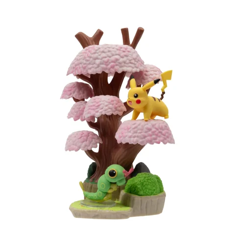 Produktbild zu Pok&eacute;mon - Environment - Spring Forest Pikachu & Raupy