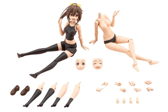 Produktbild zu SOUSAI SHOJO TEIEN - Plastic Model Kit Zubeh&ouml;r - Scale Dress Up Body (M) with Ao Gennai