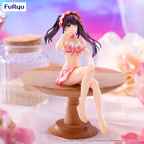 Produktbild zu Date A Live - Noodle Stopper Figure - Kurumi Tokisaki (Swimsuit Pastel Red Color Ver.)